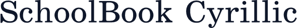 SchoolBook Cyrillic