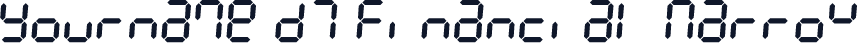 Yourname D7 Financial Narrow