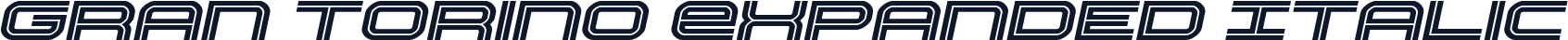 Gran Torino Expanded Italic