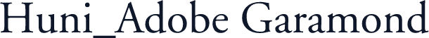 Huni_Adobe Garamond