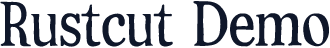 Rustcut Demo