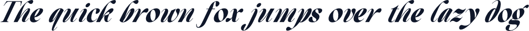 Beautiful Comethrue Ultr Bold Ultra Cond Italic