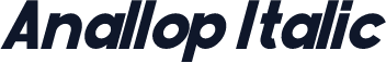 Anallop Italic