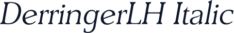 DerringerLH Italic