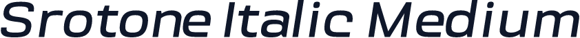 Srotone Italic Medium