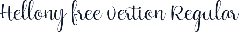 Hellony free vertion Regular