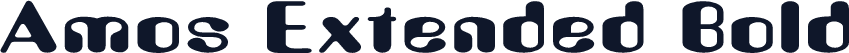Amos Extended Bold