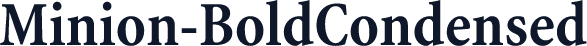 Minion-BoldCondensed