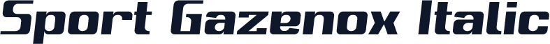 Sport Gazenox Italic