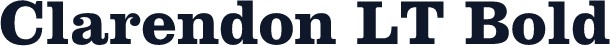 Clarendon LT Bold