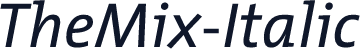 TheMix-Italic