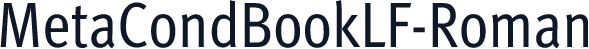 MetaCondBookLF-Roman