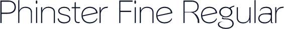 Phinster Fine Regular