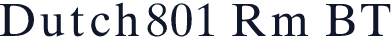 Dutch801 Rm BT