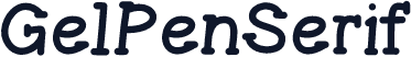 GelPenSerif
