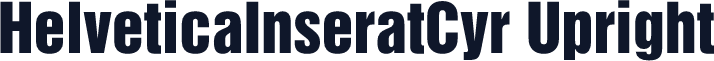 HelveticaInseratCyr Upright