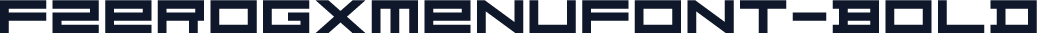 FZeroGXMenuFont-Bold