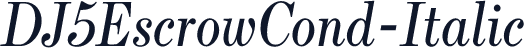 DJ5EscrowCond-Italic