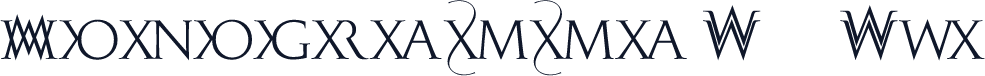 Monogramma W95 WX