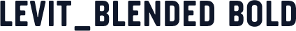 Levit_Blended Bold