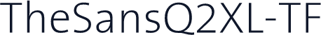 TheSansQ2XL-TF