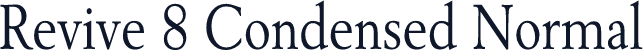Revive 8 Condensed Normal