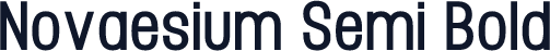 Novaesium Semi Bold