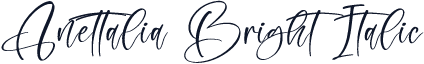 Anettalia Bright Italic