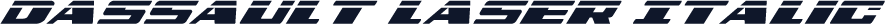 Dassault Laser Italic