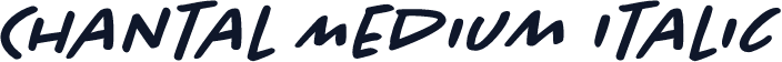 Chantal Medium Italic