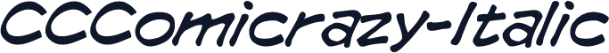 CCComicrazy-Italic