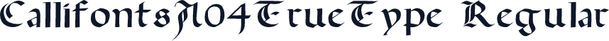 CallifontsA04TrueType Regular
