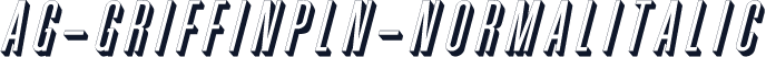 AG-GriffinPln-NormalItalic