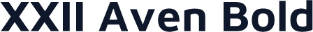 XXII Aven Bold