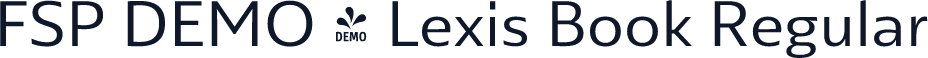 FSP DEMO - Lexis Book Regular