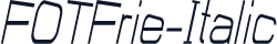 FOTFrie-Italic