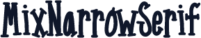 MixNarrowSerif