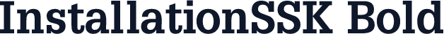 InstallationSSK Bold