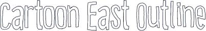 Cartoon East Outline