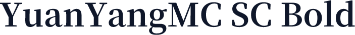YuanYangMC SC Bold