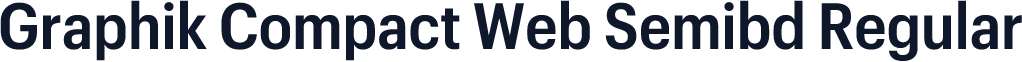 Graphik Compact Web Semibd Regular
