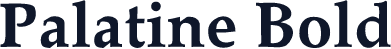 Palatine Bold