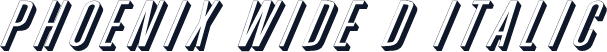Phoenix Wide D Italic