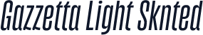 Gazzetta Light Sknted