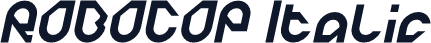 ROBOCOP Italic