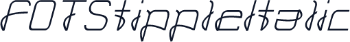 FOTStippleItalic