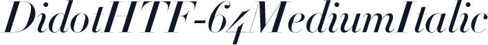 DidotHTF-64MediumItalic