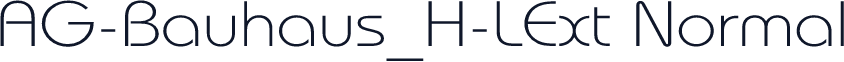 AG-Bauhaus_H-LExt Normal