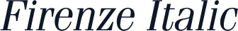 Firenze Italic