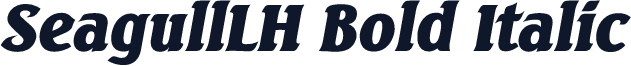 SeagullLH Bold Italic